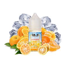 7 Daze Fusion Salt Iced Orange Yuzu Tangerine 30ml - Tinh Dầu Pod
