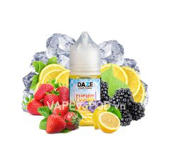 7 Daze Fusion Salt Iced Strawberry Blackberry Lemon 30ml - Tinh Dầu Pod