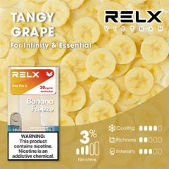 Pod Dầu RELX Pod Pro 2 Banana Freeze Chính Hãng