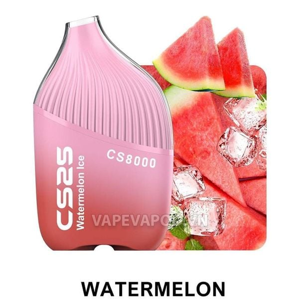 CS25 CS8000 Watermelon Ice - Vape Pod 1 Lần 8000 Hơi