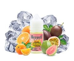 Brewell MFG Salt Passion Orange Guava 30ml - Tinh Dầu Pod