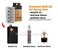 Coil Occ Cho Dotmod Dotstick Pod Kit Chính Hãng