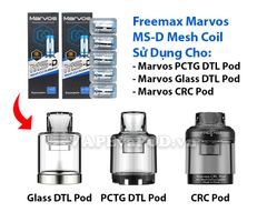 Freemax Marvos MS-D Mesh Coil Chính Hãng