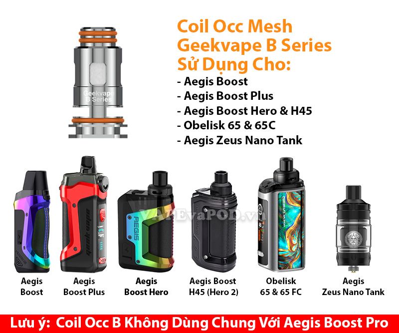 Coil Occ Geekvape B Coil Chính Hãng