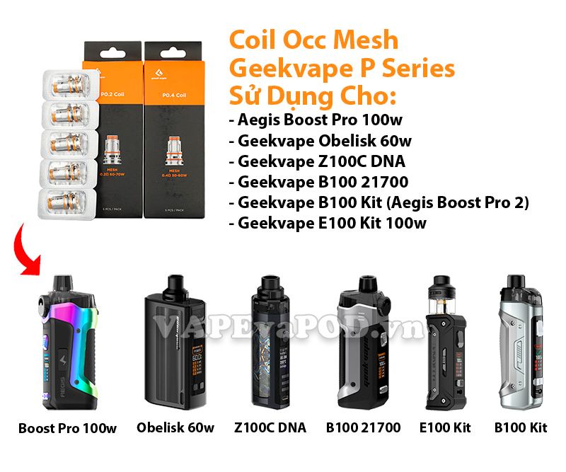 Coil OCC Geekvape P Coil Chính Hãng