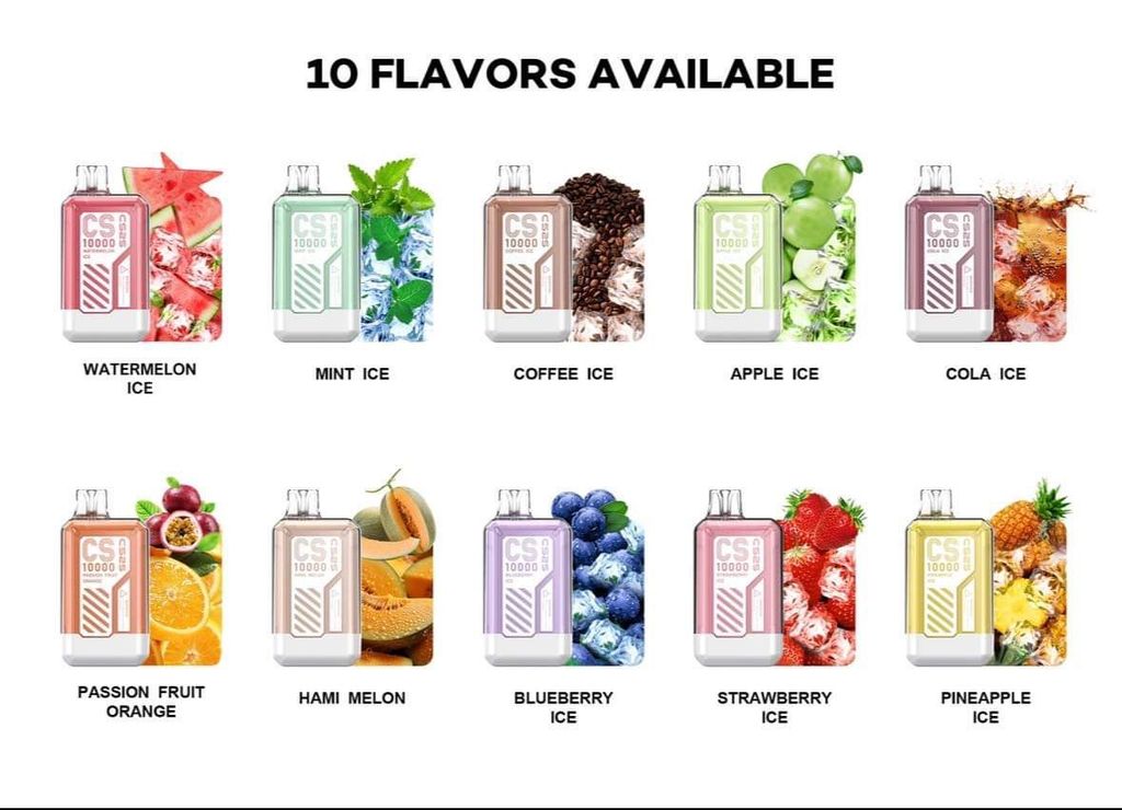CS25 CS10000 Apple Ice - Vape Pod 1 Lần 10000 Hơi