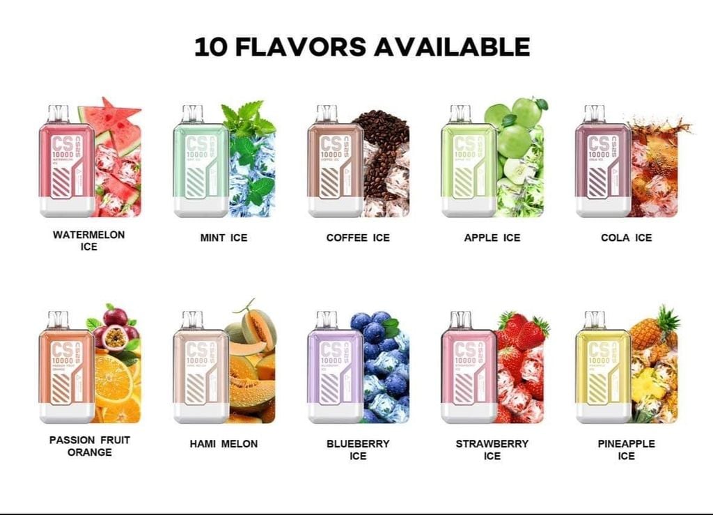 CS25 CS10000 Blueberry Ice  - Vape Pod 1 Lần 10000 Hơi