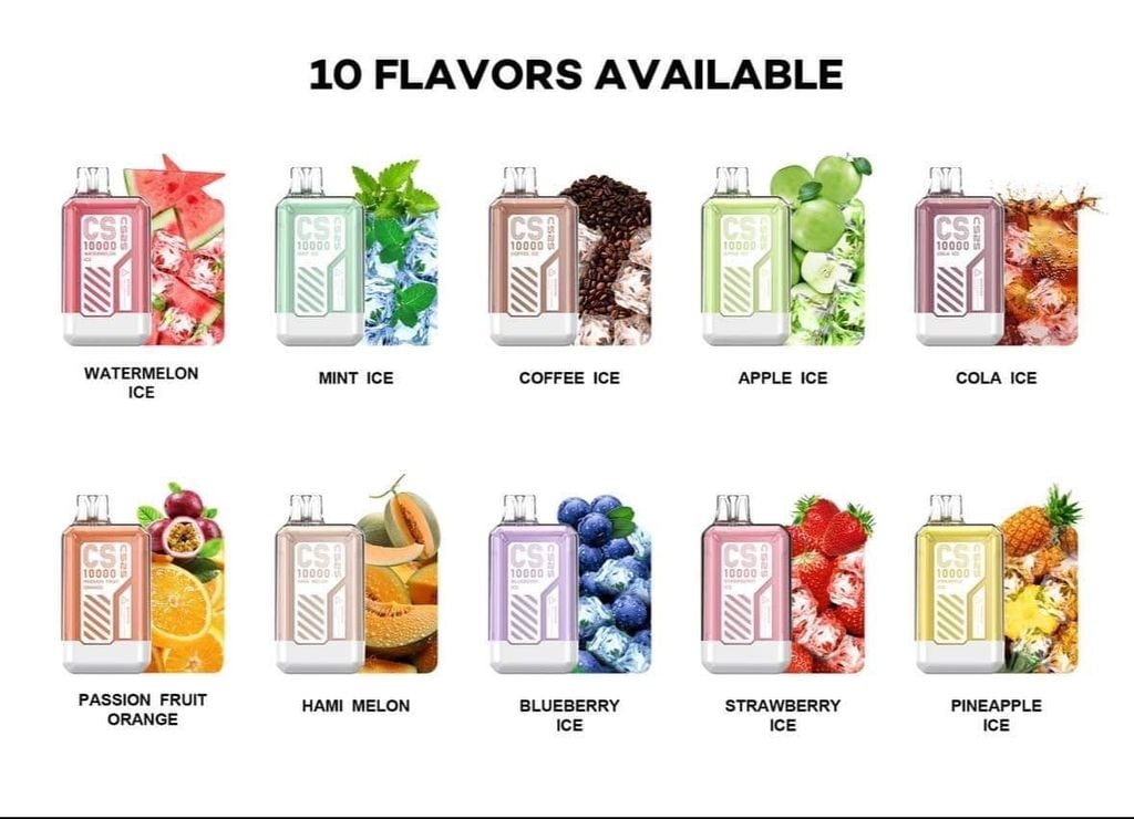 CS25 CS10000 Strawberry Ice - Vape Pod 1 Lần 10000 Hơi