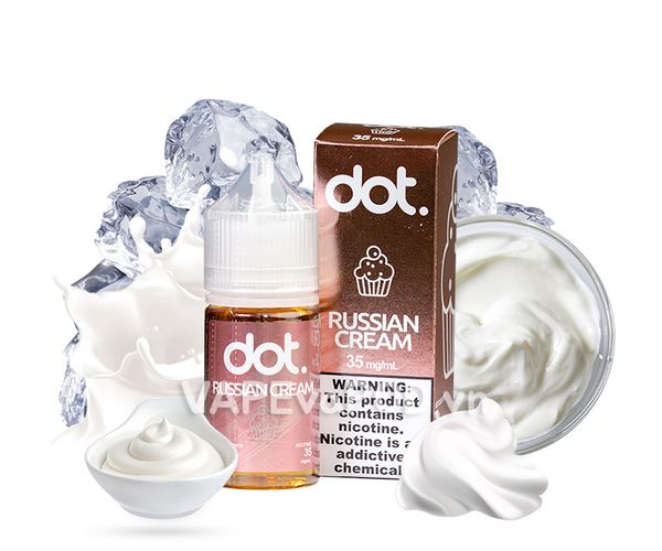 Dotmod Dot Salt Russian Cream 30ml - Tinh Dầu Pod