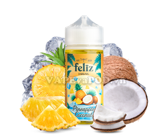 Feliz Fruit Pineapple Coconut 100ml - Tinh Dầu Vape Mỹ