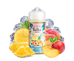 Feliz Fruit Pineapple Peach 100ml - Tinh Dầu Vape Mỹ