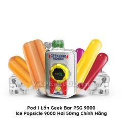 Geek Bar PSG 9000 Ice Pop Sicle - Pod 1 Lần 9000 Hơi