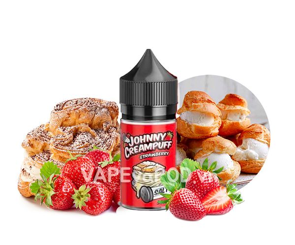 Johnny Creampuff Strawberry 30ml - Tinh Dầu Pod Salt Nic