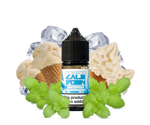 Calm Down Salt Winter Fresh 30ml - Tinh Dầu Pod