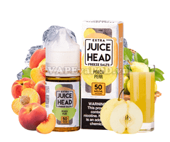 Juice Head Salts Extra Freeze Peach Pear 30ml - Tinh Dầu Pod