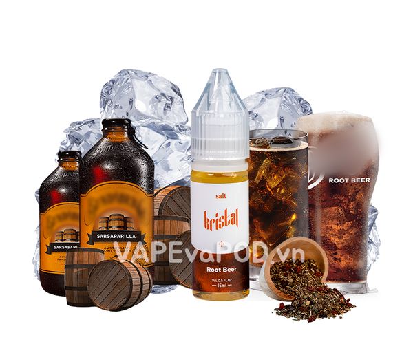 Kardinal Kristal Salt Root Beer 15ml - Tinh Dầu Vape Pod Salt Nic