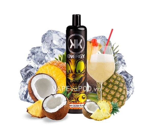 KK Energy Pina Colada Rum 5000 Hơi - Pod 1 Lần 5000 Hơi