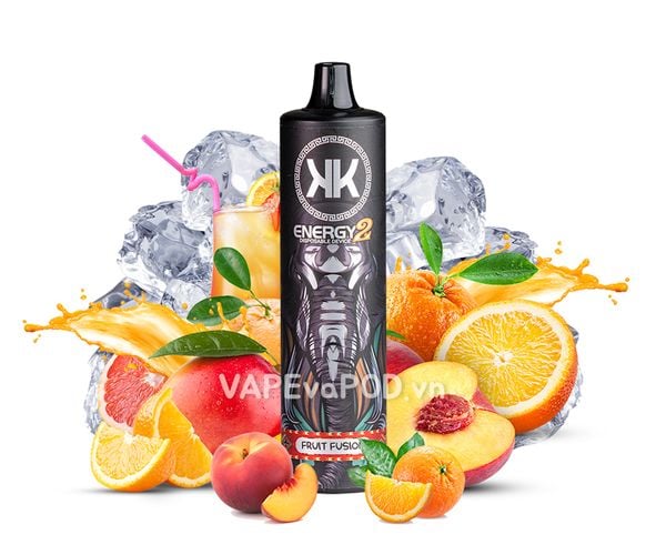 KK Energy 2 Fruit Fusion 8000 Hơi - Pod 1 Lần 8000 Hơi