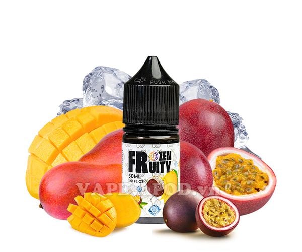 Frozen Fruity Iced Salt Mango Passion Fruit 30ml - Tinh Dầu Pod