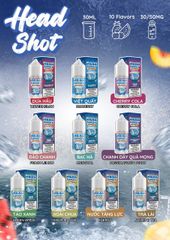 Head Shot Sour Mango 30ml - Tinh Dầu Vape Pod Salt Nic