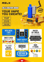 RELX M Pod Sea Salt Lemon - Pod 1 Lần 18000 Hơi
