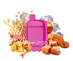 Nevoks Bar R9000 Caramel Popcorn - Pod 1 Lần 9000 Hơi