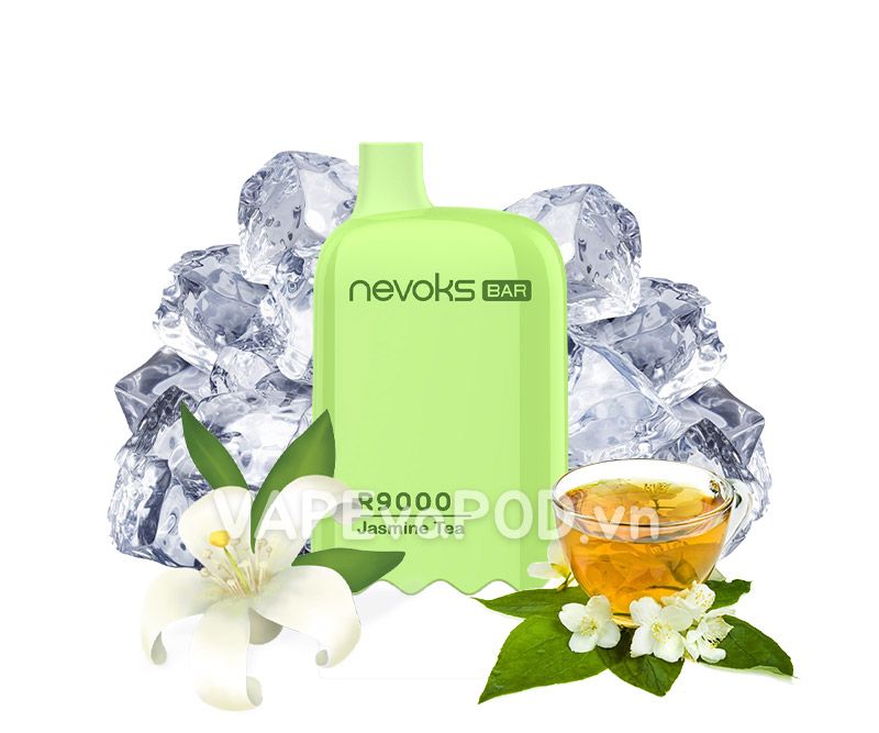 Nevoks Bar R9000 Jasmine Tea  - Pod 1 Lần 9000 Hơi