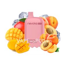 Nevoks Bar R9000 Mango Peach  - Pod 1 Lần 9000 Hơi