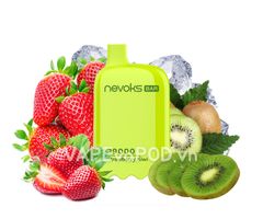 Nevoks Bar R9000 Strawberry Kiwi - Pod 1 Lần 9000 Hơi