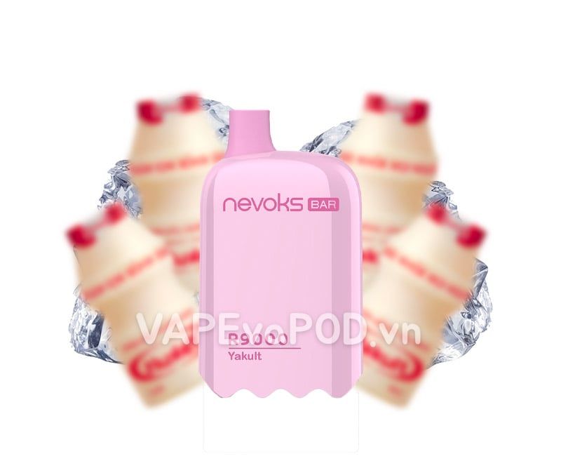 Nevoks Bar R9000 Yakult - Pod 1 Lần 9000 Hơi