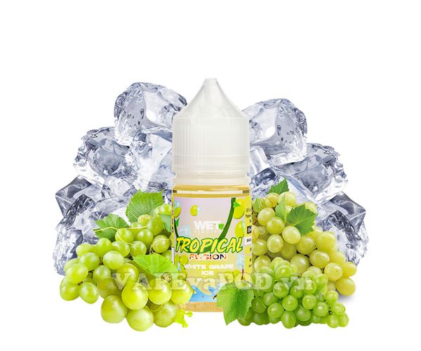 Wet Salt Tropical Fusion White Grape Ice 30ml - Tinh Dầu Pod