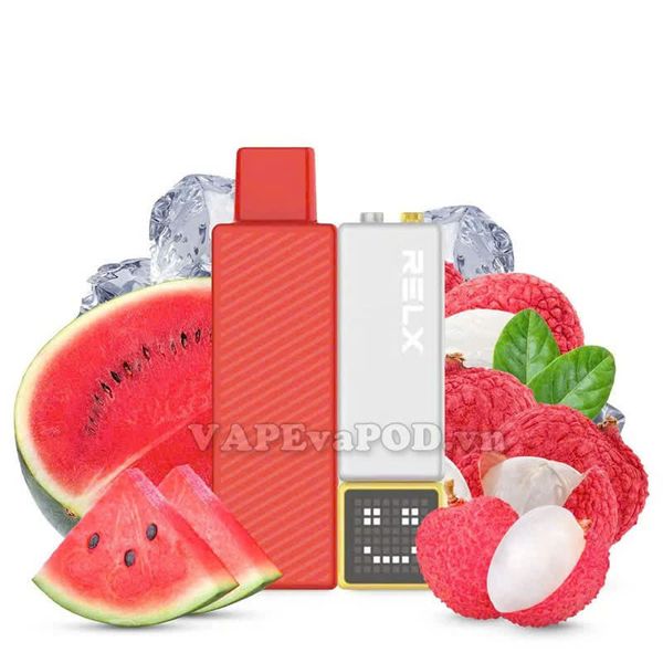 RELX M Pod Watermelon Lychee - Pod 1 Lần 18000 Hơi
