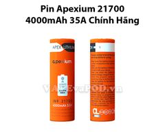 Pin 21700 Apexium 4000mAh 35A - Pin Xả Cao Cho Vape