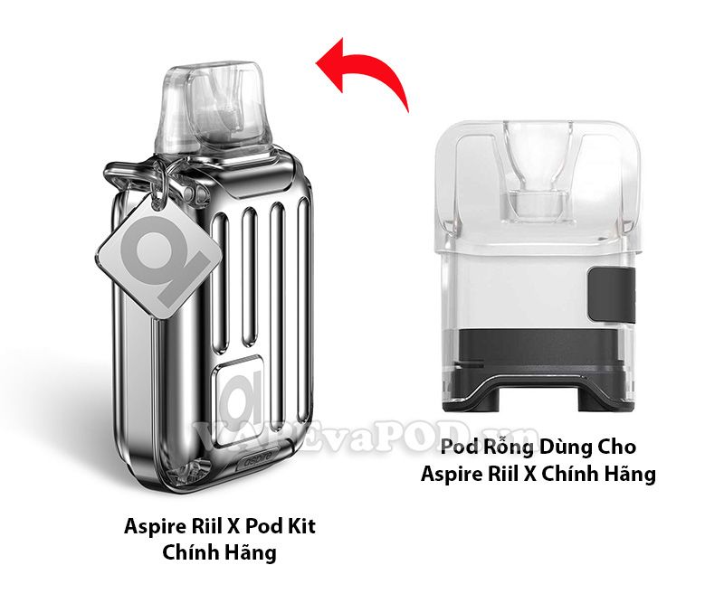 Pod Rỗng Dành Cho Aspire Riil X Chính Hãng
