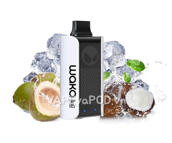 RELX Waka Sopro PA10000 Icy Coconut Water - Pod 1 Lần 10000 Hơi