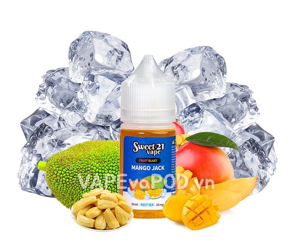 Sweet 21 Vape Fruit Blast Salt Mango Jack 30ml - Tinh Dầu Pod