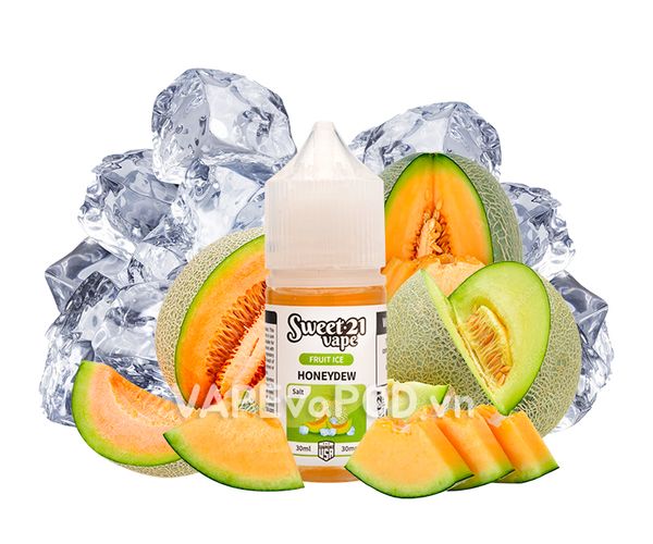 Sweet 21 Vape Fruity Ice Salt Honeydew 30ml - Tinh Dầu Pod