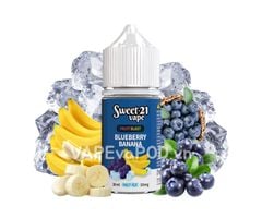 Sweet 21 Vape Fruit Blast Salt Blueberry Banana 30ml - Tinh Dầu Pod
