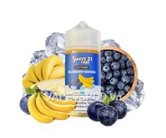 Sweet 21 Vape Fruit Blast Blueberry Banana 100ml - Tinh Dầu Vape