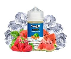 Sweet 21 Vape Fruit Blast Straw Melon 100ml - Tinh Dầu Vape