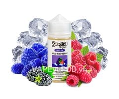 Sweet 21 Vape Fruity Ice Wild Raspberry 100ml - Tinh Dầu Vape