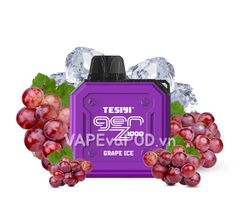 Tesiyi GenZ 1000 Grape Ice - Pod 1 Lần 1000 Hơi