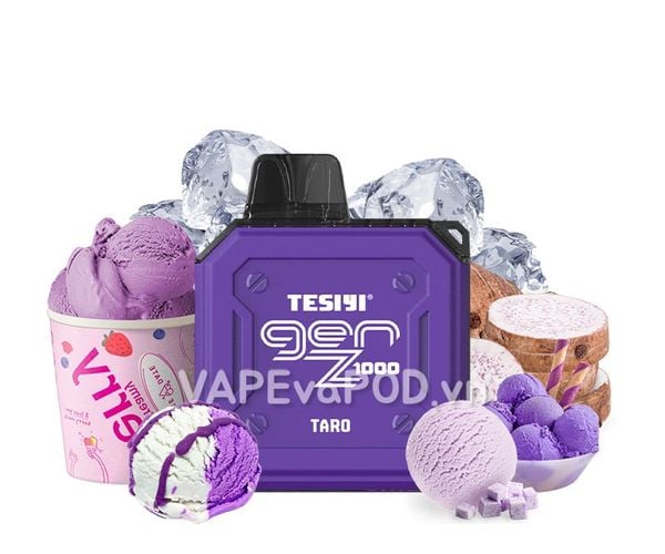 Tesiyi GenZ 1000 Taro - Pod 1 Lần 1000 Hơi