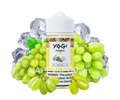 Yogi Delights White Grape Ice 100ml - Tinh Dầu Vape