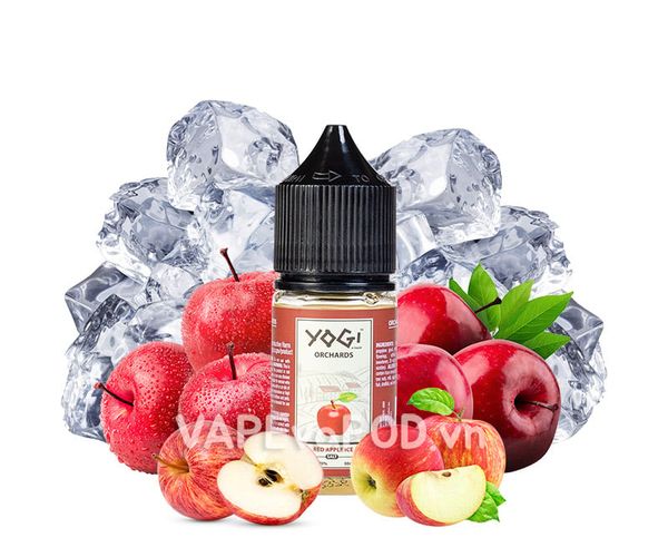 Yogi Orchards Salt Red Apple Ice 30ml - Tinh Dầu Pod