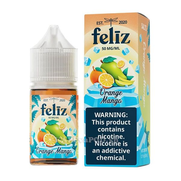 Feliz Fruit Salt Orange Mango 30ml - Tinh Dầu Vape Mỹ