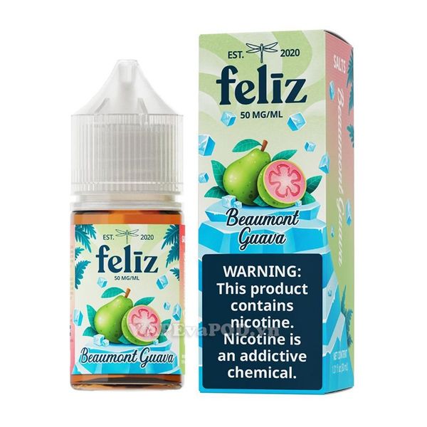 Feliz Fruit Salt Beaumont Guava 30ml - Tinh Dầu Vape Mỹ