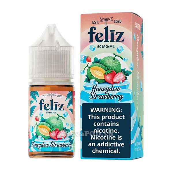 Feliz Fruit Salt Honeydew Strawberry 30ml - Tinh Dầu Vape Mỹ