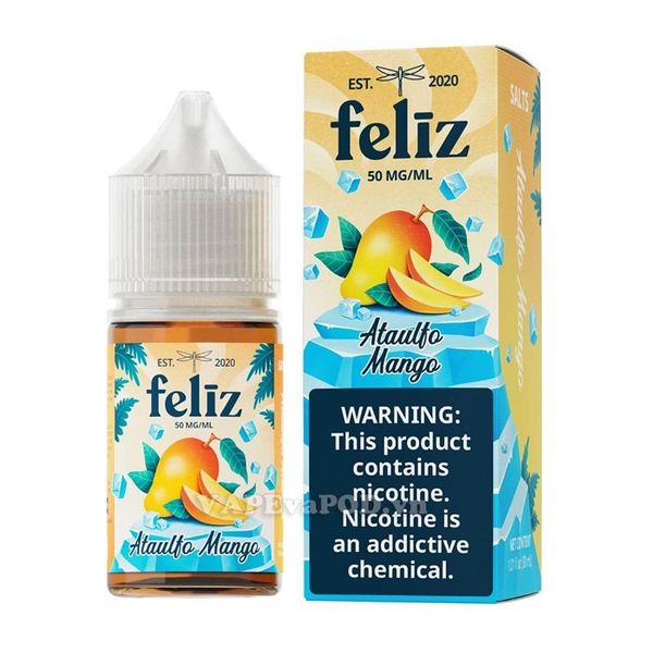 Feliz Fruit Salt Ataulfo Mango 30ml - Tinh Dầu Vape Mỹ