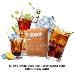ElfBar Pi9000 Cola Ice - Pod 1 Lần 9000 Hơi